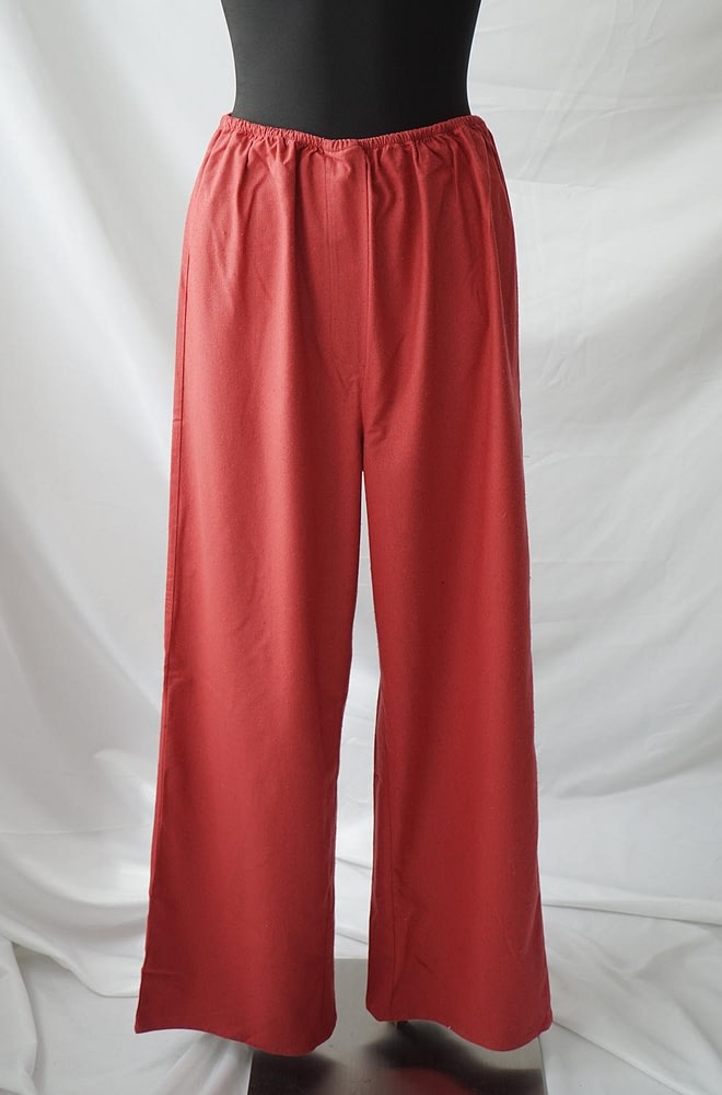 Baserange Domond Pants Rubia Red - chic edition