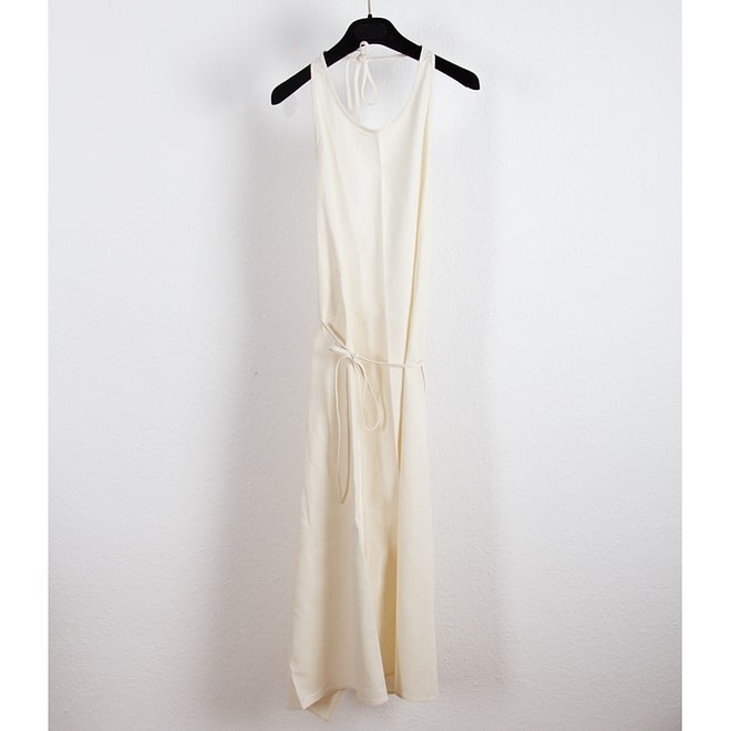 Apron Dress - Raw Silk-4613