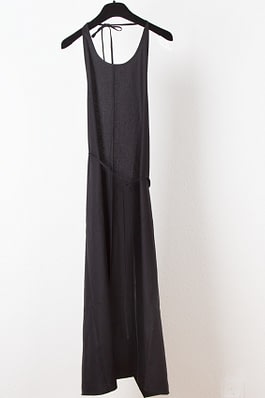 Apron Dress - Raw Silk-0