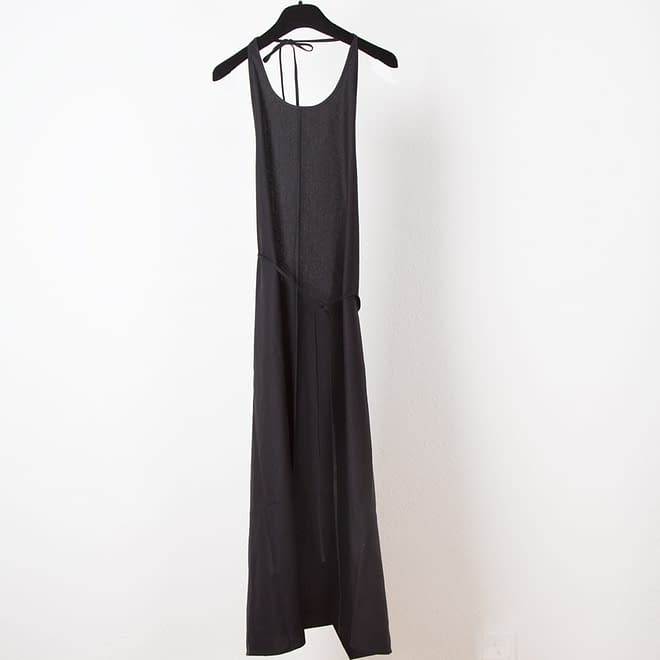 Apron Dress - Raw Silk-0